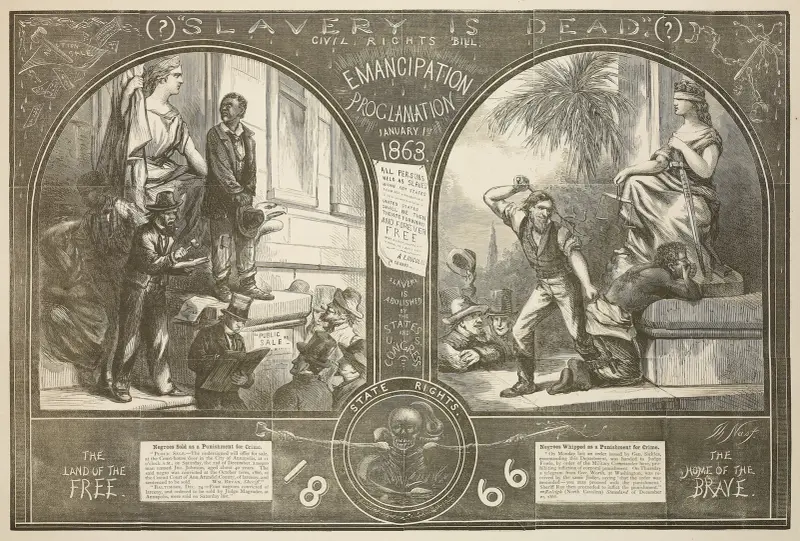 Slaveriet är dött av Thomas Nast
