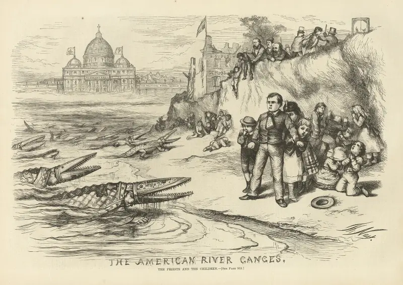 The American River Ganges av Thomas Nast