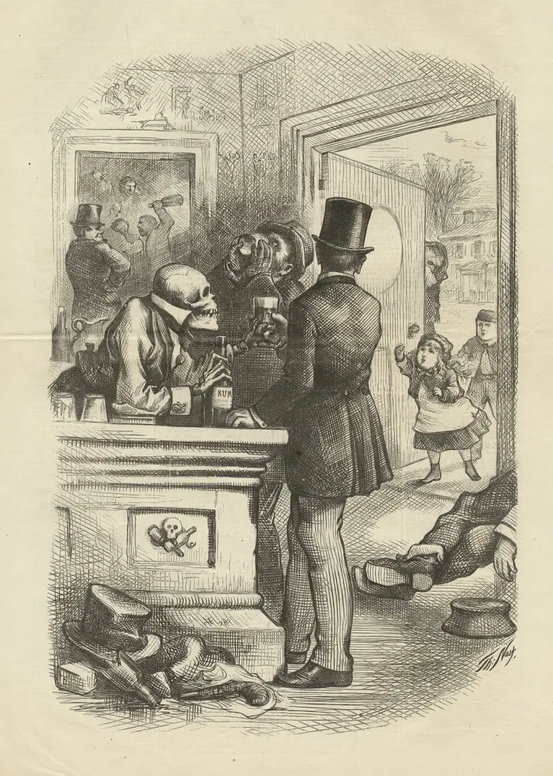 Förstörelsens bar av Thomas Nast