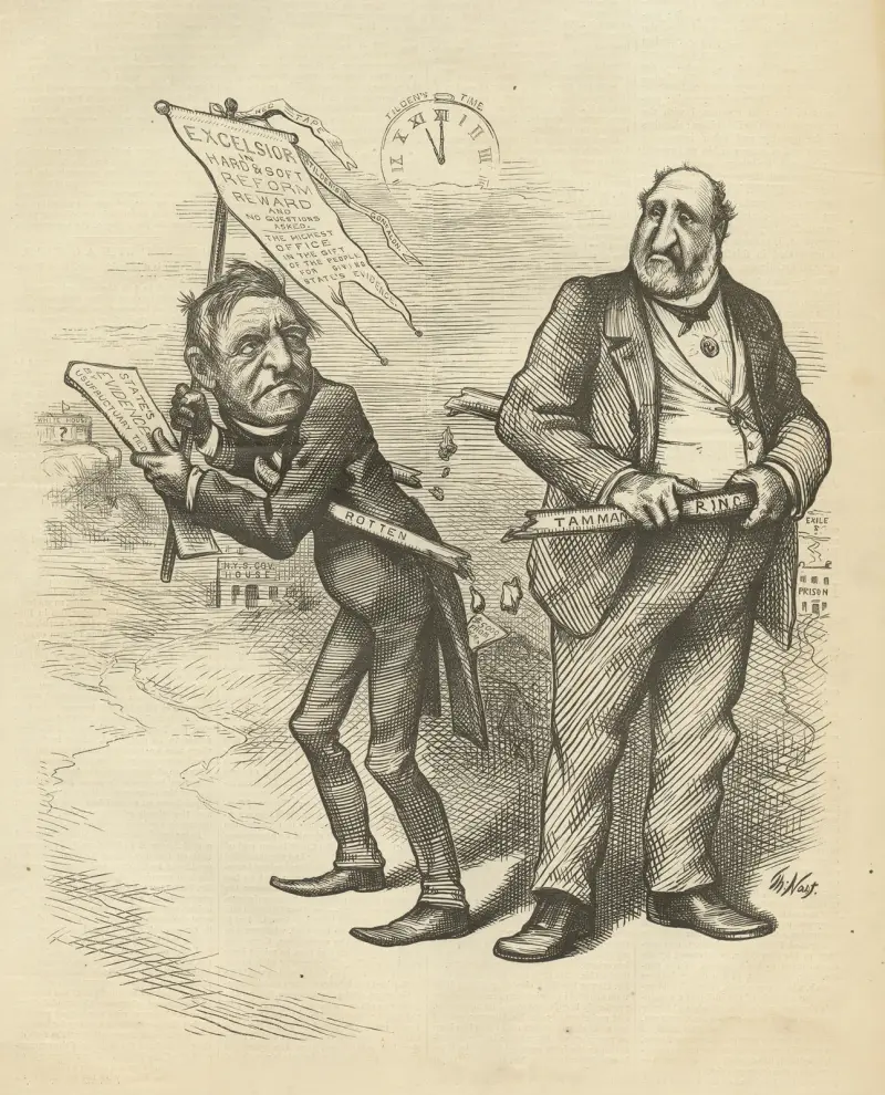 Bästa vänner måste skiljas av Thomas Nast