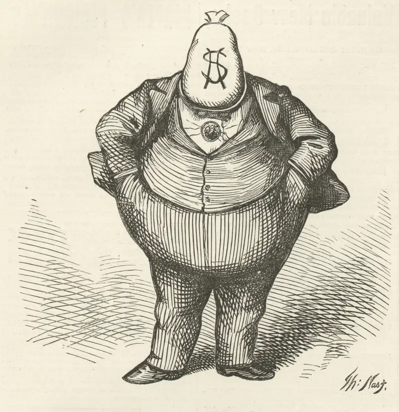 The ‘brains’ av Thomas Nast