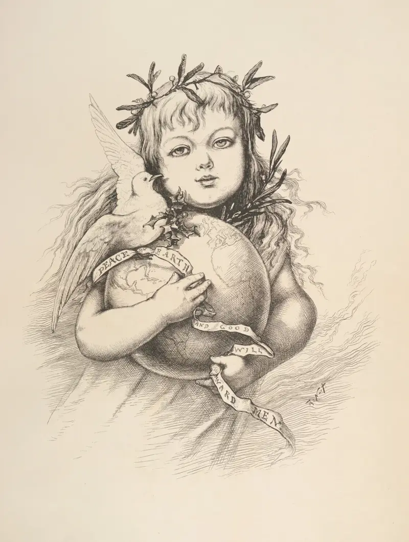 Kristusbarnet av Thomas Nast