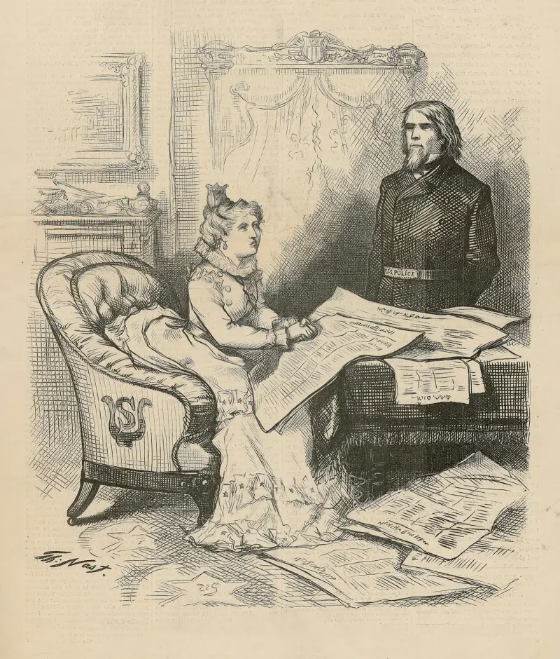 The consoling truth av Thomas Nast