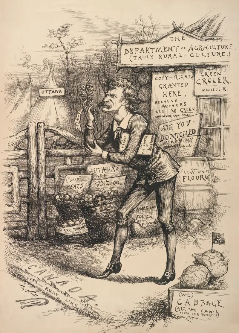 The Department of Agriculture (truly rural-culture) av Thomas Nast