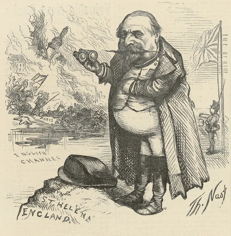 Der Sieg des Verbannten von Thomas Nast