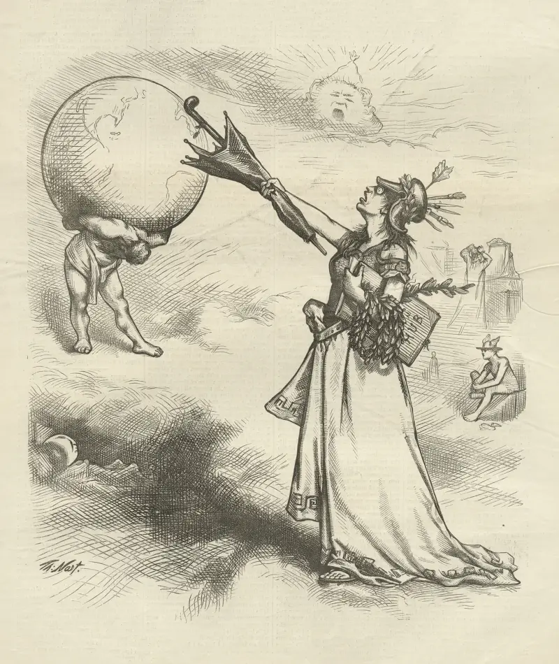 The grand occasion of the century av Thomas Nast
