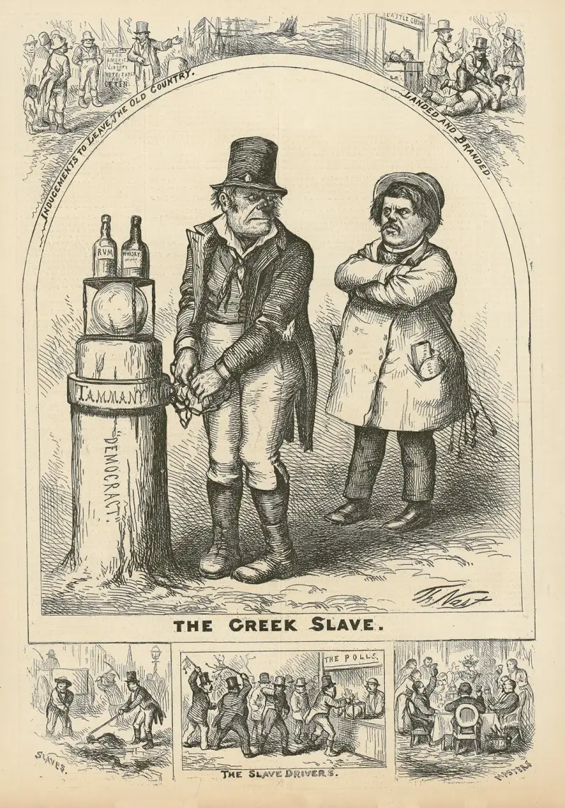 Den grekiska slaven av Thomas Nast