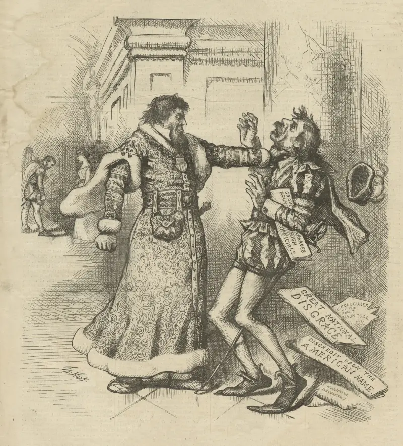 Die „Enthüllungen“ der New York Tribune von Thomas Nast