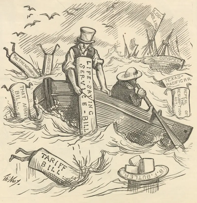 The only thing worth saving av Thomas Nast