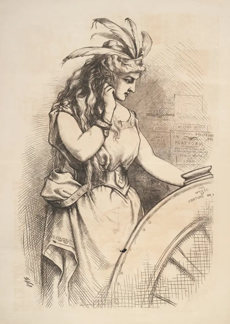 Det politiska lotteriet av Thomas Nast
