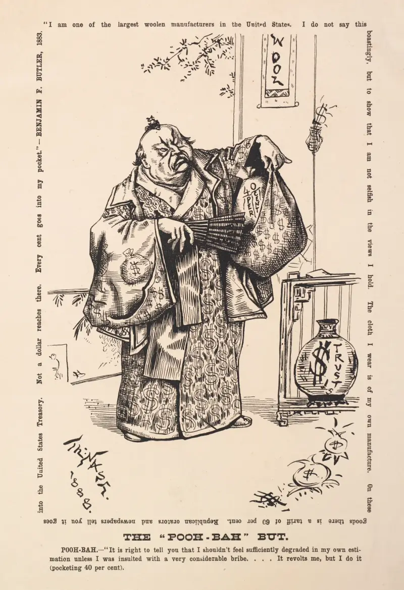 The ‘Pooh-Bah’ but av Thomas Nast