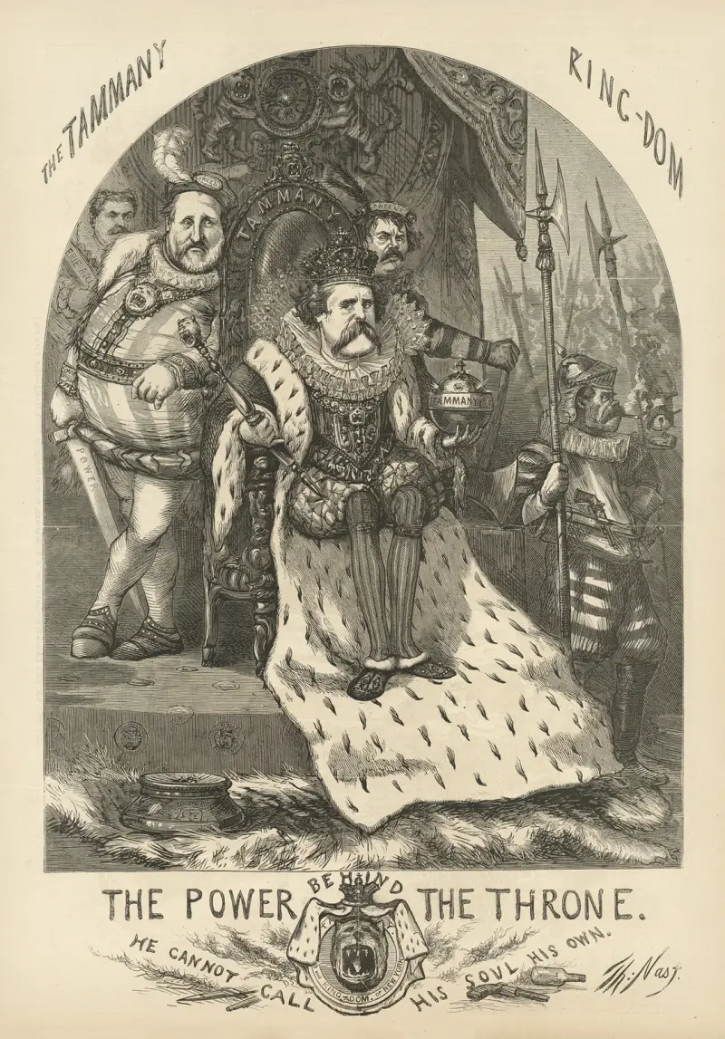 Makten bakom tronen av Thomas Nast