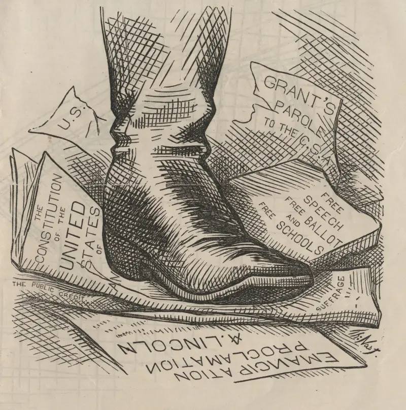 The solid South av Thomas Nast