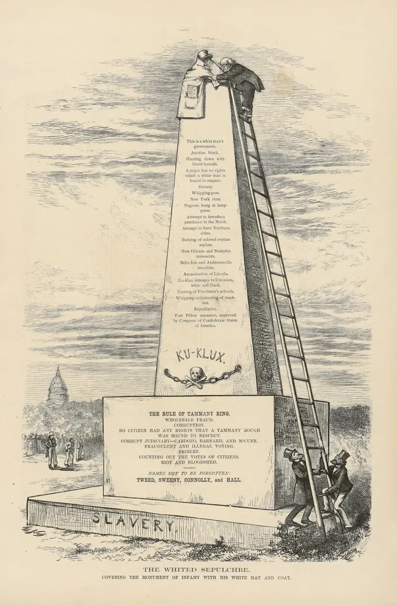 Den vitkalkade graven av Thomas Nast