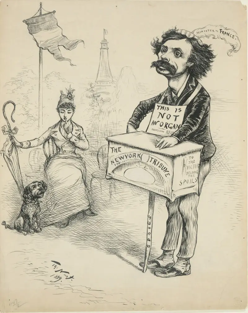 To the Victors Belong the Spoils av Thomas Nast