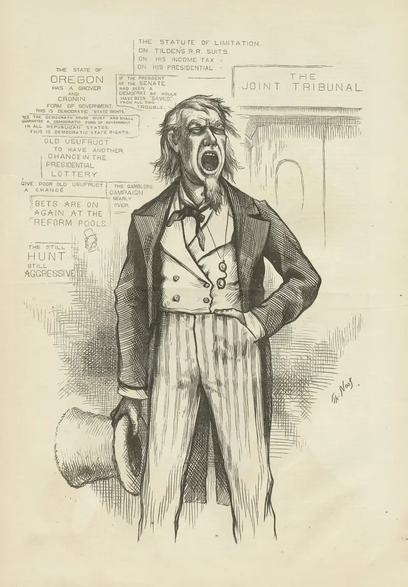 Onkel Sams ställning av Thomas Nast