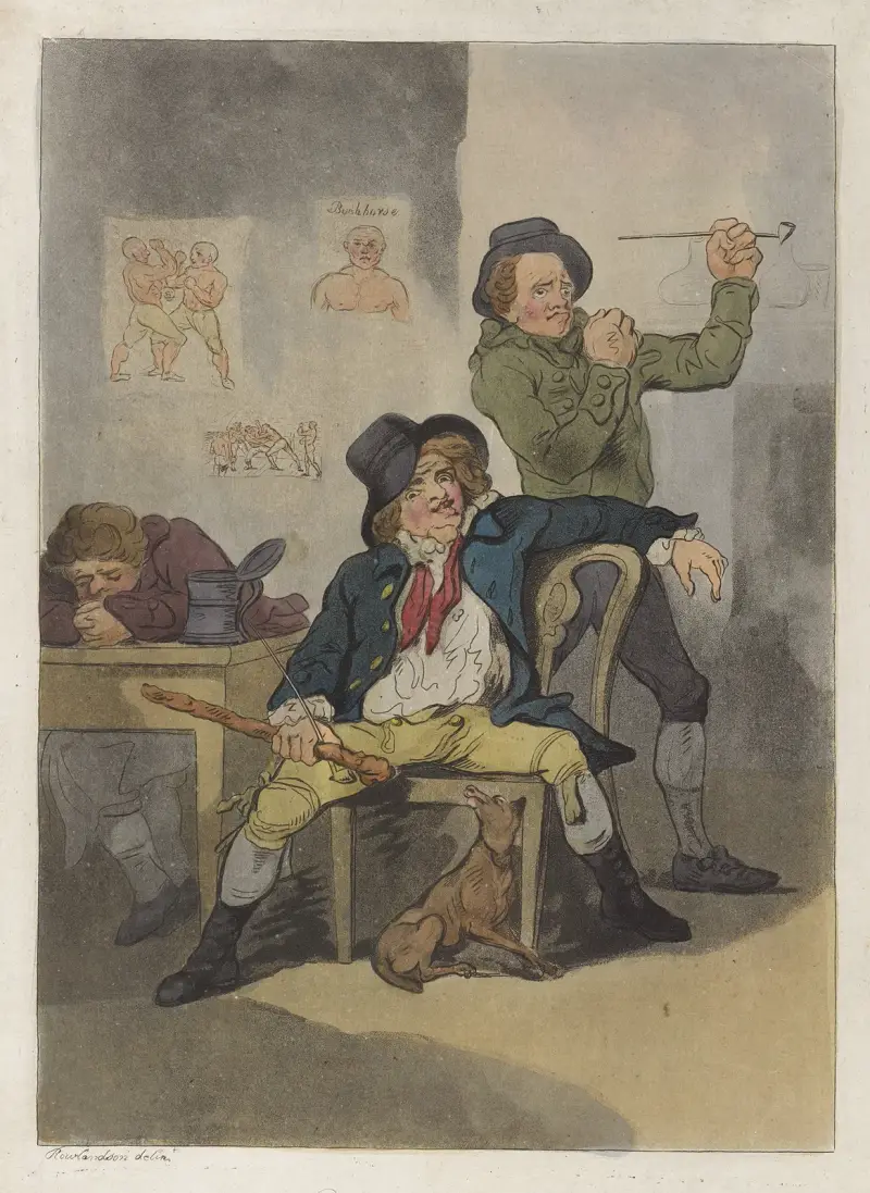 A brace of blackguards av Thomas Rowlandson