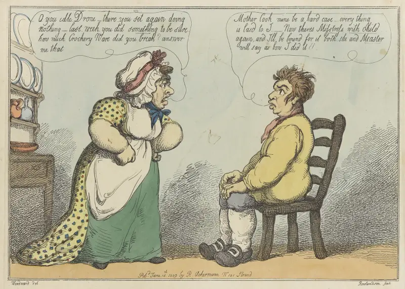 Ett svårt fall av Thomas Rowlandson