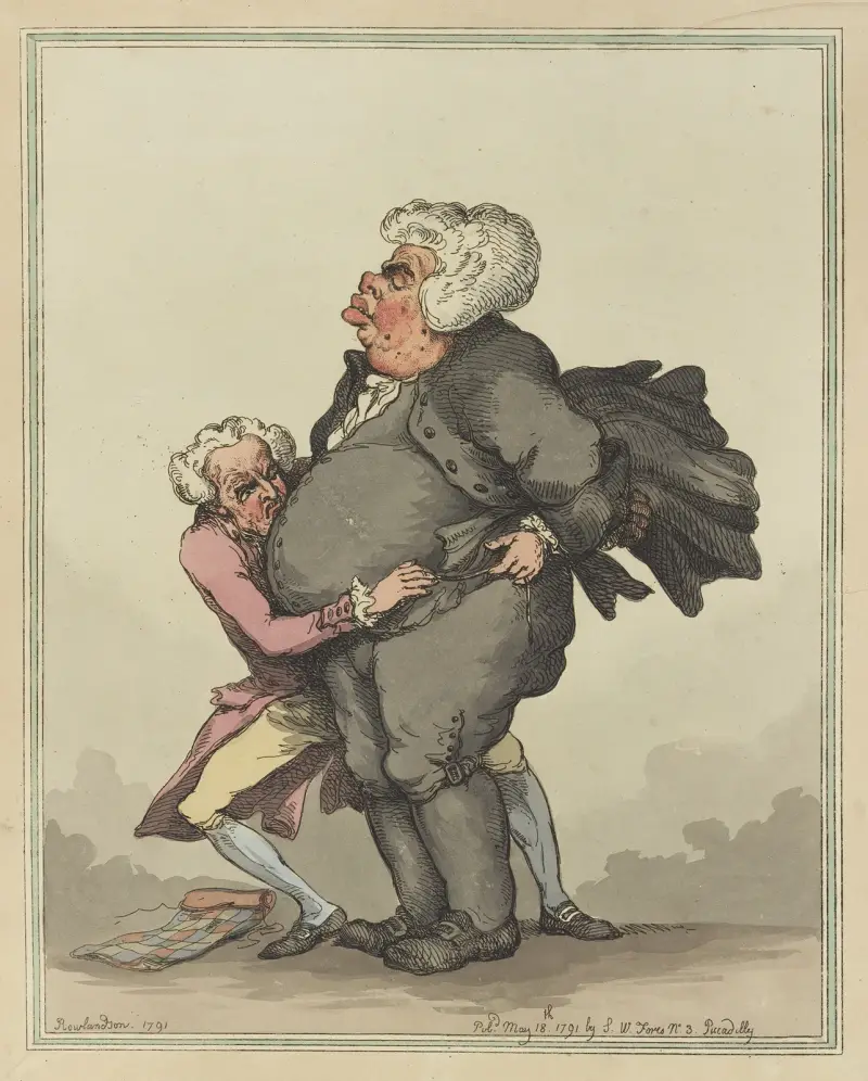 A little bigger von Thomas Rowlandson