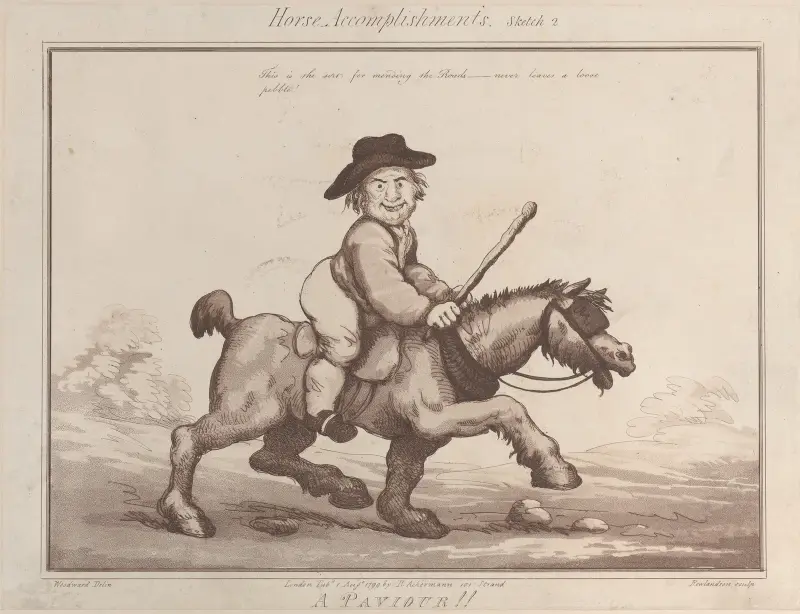 A Paviour !!, Thomas Rowlandson