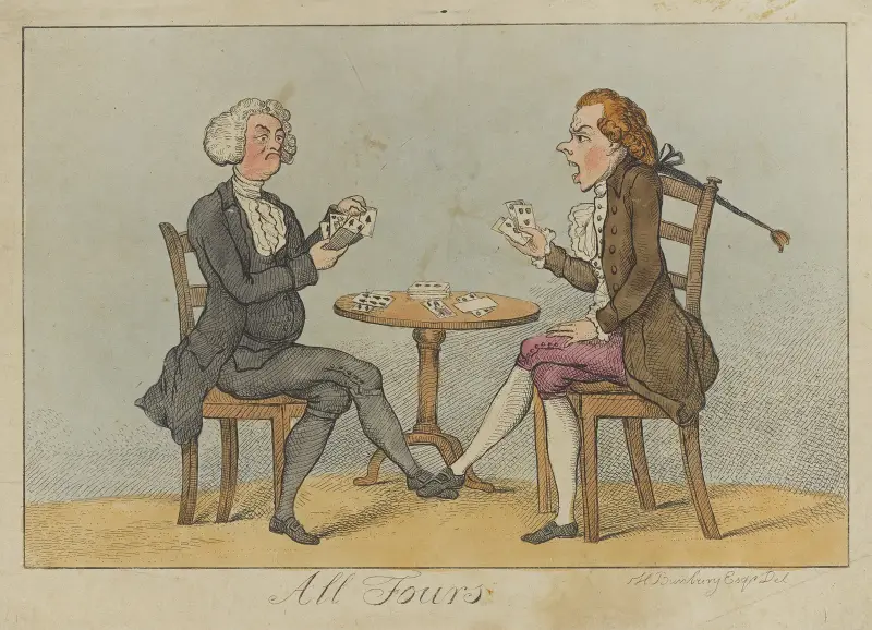All fours, Thomas Rowlandson