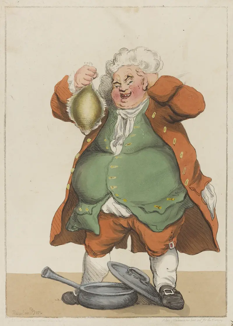 An epicure, Thomas Rowlandson