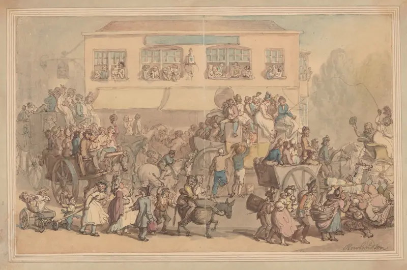 Bricklayer’s Arms av Thomas Rowlandson