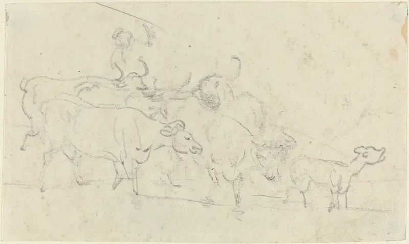 Nötkreatur av Thomas Rowlandson