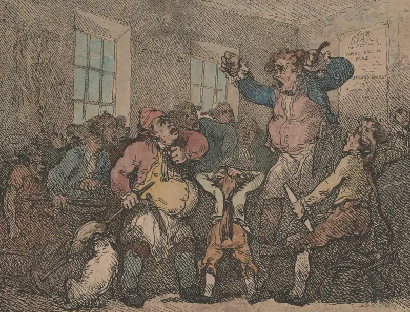 Köche, Küchenjungen – Hört mich, jeder Muttersohn von Thomas Rowlandson