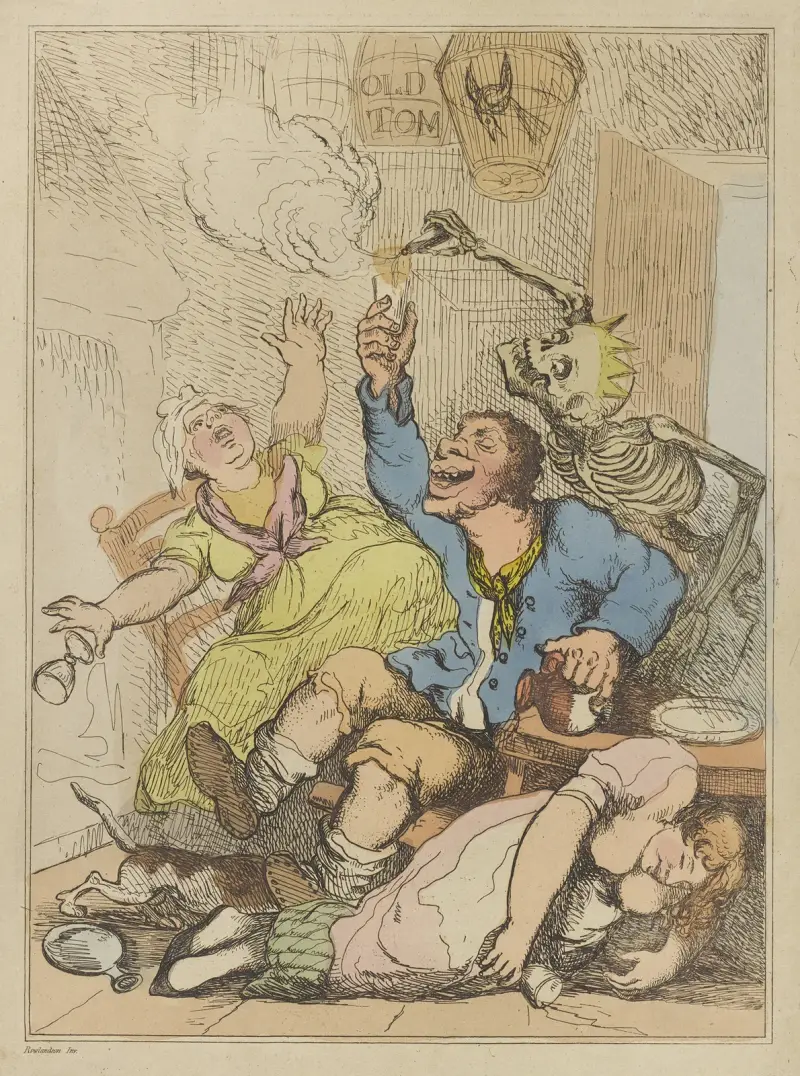 Deadly lively, Thomas Rowlandson