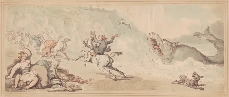 Dr. Syntax och valen av Thomas Rowlandson