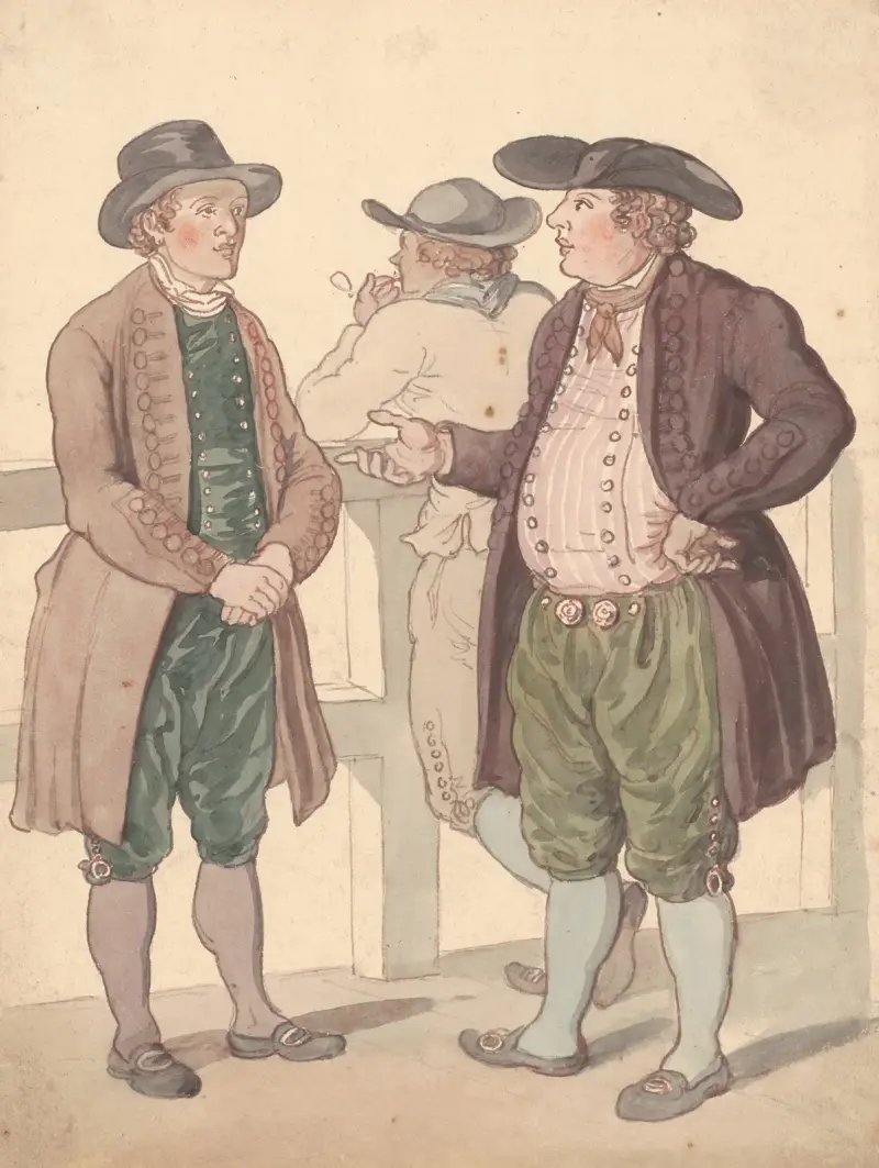 Nederländska dräkter av Thomas Rowlandson