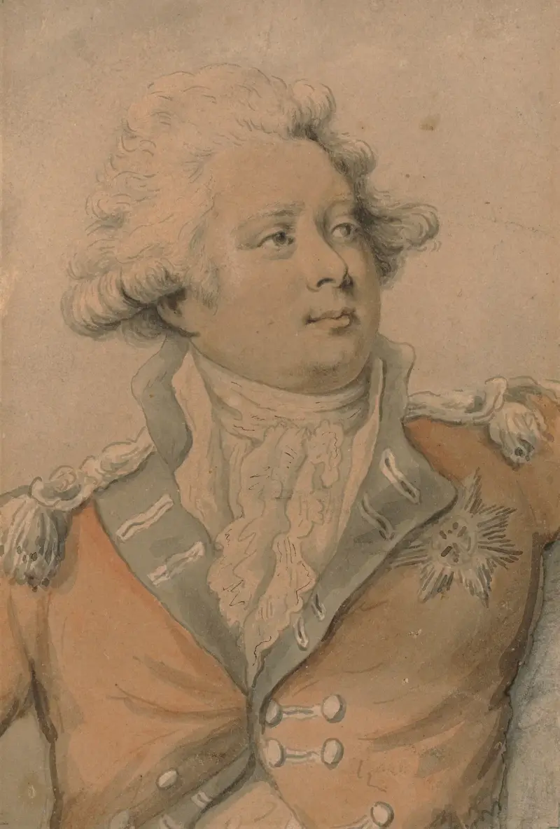 Georg IV som prins av Wales av Thomas Rowlandson