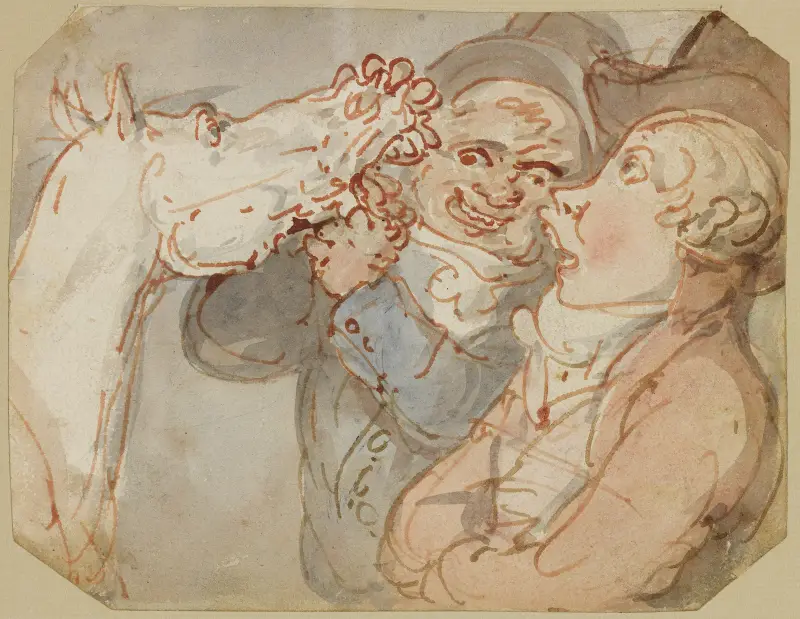 Horse trade von Thomas Rowlandson