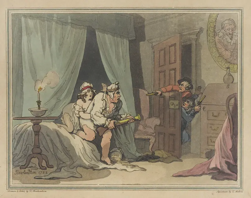 House-breakers, Thomas Rowlandson
