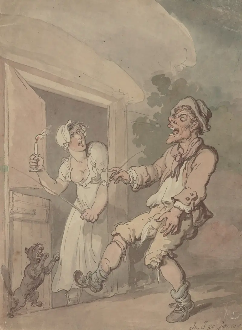 In I go Jones av Thomas Rowlandson
