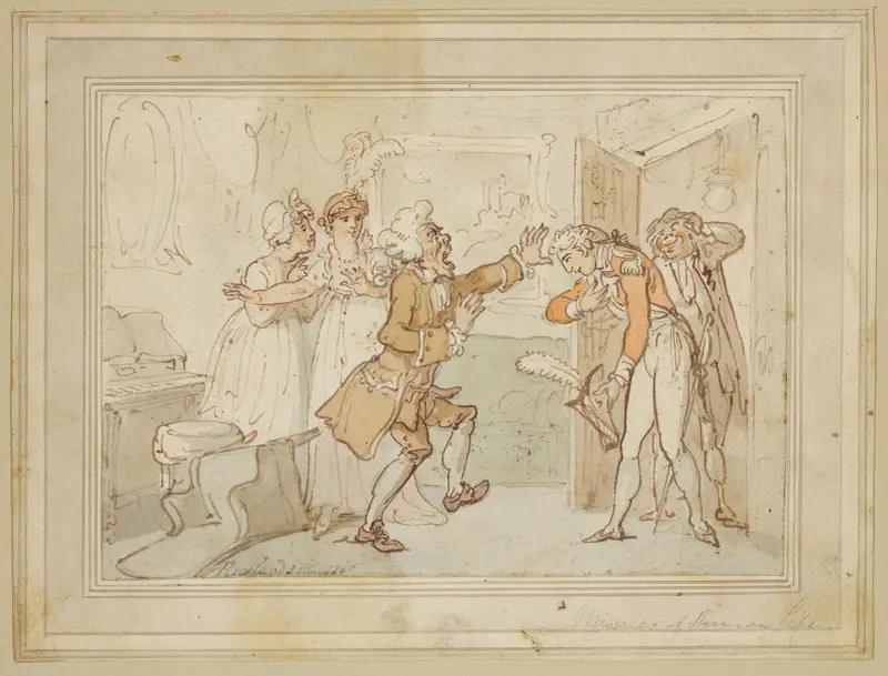 Jealousy, Thomas Rowlandson