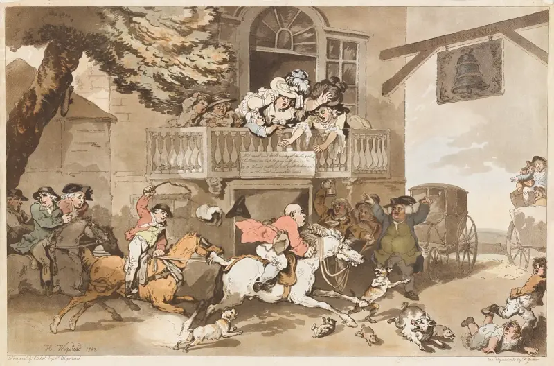 John Gilpin’s return to London av Thomas Rowlandson
