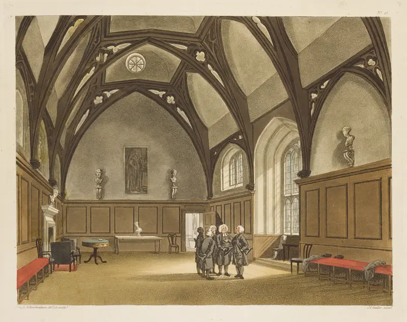 Lambeth Palace av Thomas Rowlandson