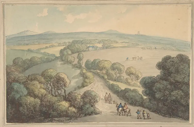 Landscape, Thomas Rowlandson