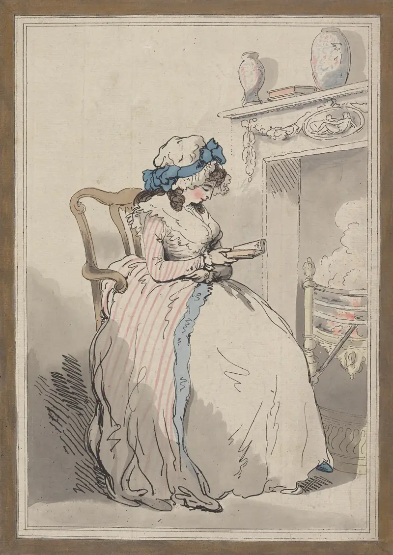 Le neglige von Thomas Rowlandson