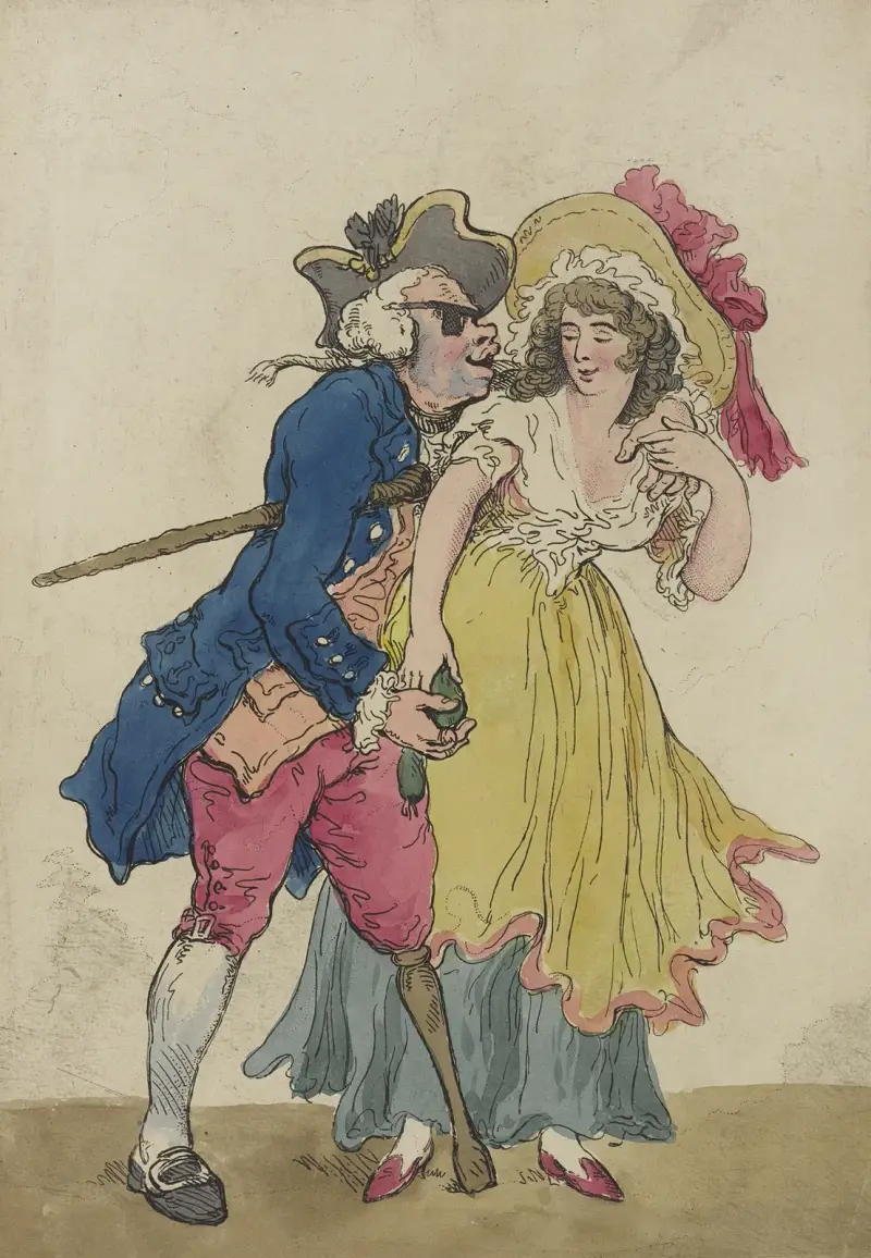 Frikostighet och begär av Thomas Rowlandson