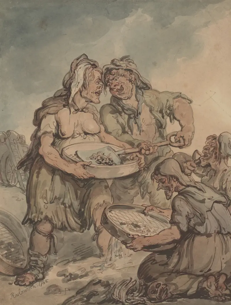 Love and dust av Thomas Rowlandson