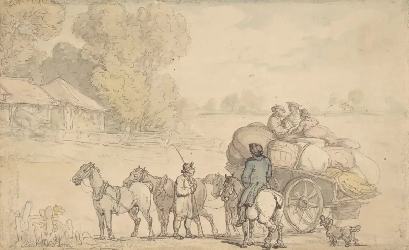 Migrants av Thomas Rowlandson