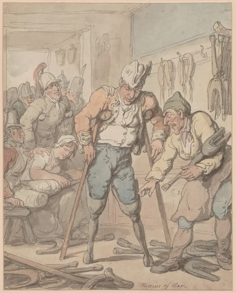 Krigets elände av Thomas Rowlandson
