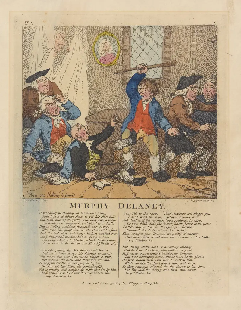 Murphy Delaney, Thomas Rowlandson
