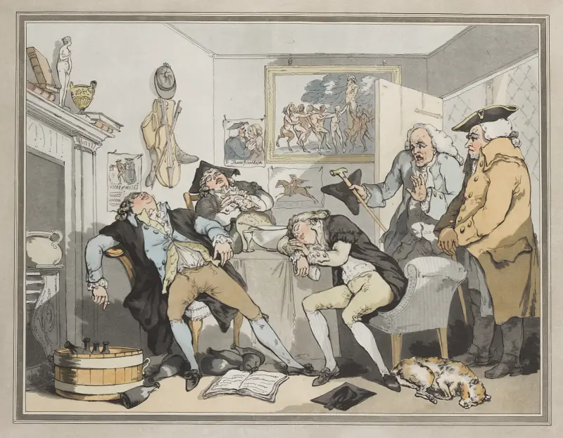 O Tempora, O Mores!. av Thomas Rowlandson