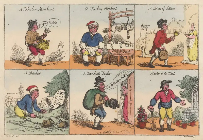 Förfining av språket av Thomas Rowlandson