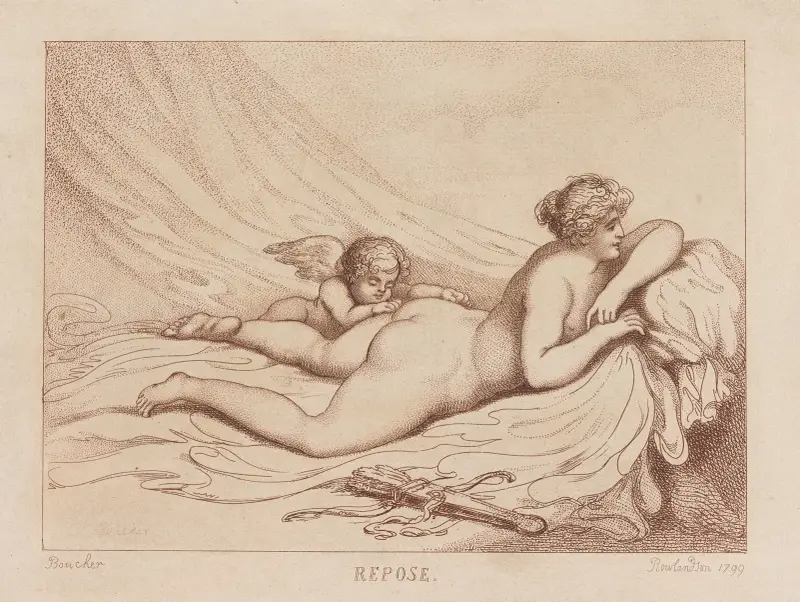 Repose, Thomas Rowlandson