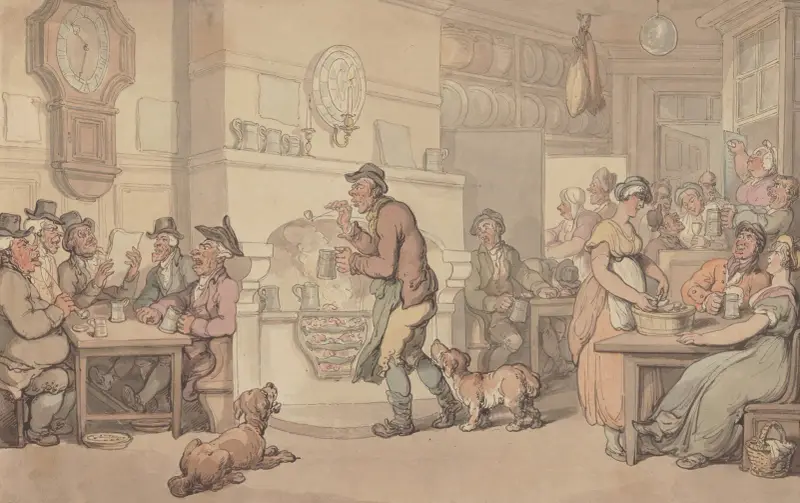 Salisbury Arms, Hatfield av Thomas Rowlandson